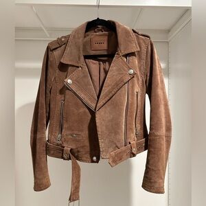 Blank NYC Brown Faux Suede Jacket